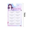 5 Pairs Korean Lower Eyelashes 3D Natural Look Comic Eyelashes