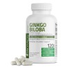 Ginkgo Biloba Bronson 120 Cápsulas Sabor Sin Sabor