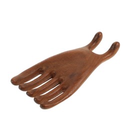 Minkissy Wooden Scalp Massage Comb Temple Massager Tool Portable Face Massager for Hair Growth Relief