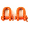 CM Steel Round Chain Shackles 3/8" Chain Size 1-1/2 Ton