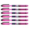 STABILO 6 x NAVIGATOR Pocket Highlighters Slanted Tip Pink