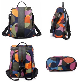 Charmore Women Backpack Ladies Rucksack Waterproof Nylon School bags Anti-theft Daypack Shoulder Bags