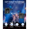 LEKATO Wireless in-Ear Monitor MS-20 Charging, 30H Battery Life with