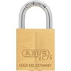 ABUS 26404 Brass Padlock with 7341 Reversible Alike Keyed