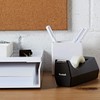 Scotch Classic Desktop Tape Dispenser C-38, Black, 1 in Core,