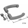 lever handle (hh-k-38984) yw: white