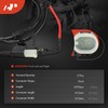 A-Premium Front Driver or Passenger Brake Pad Wear Sensor Compatible