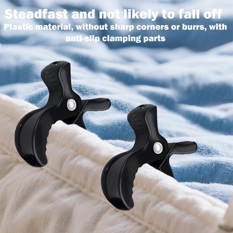 Pack of 6 Pram Clips, Magnetic Clips, Pram Clips, Pram