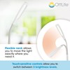 OttLite LED Desk Lamp with Flexible Neck (White) - Slim