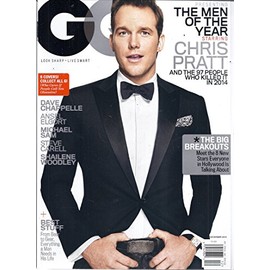 GQ Magazine (December, 2014) Chris Pratt Cover