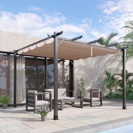 Insaga 4x4 Post Base Bracket, Heavy Duty 4mm Thick Steel Base, Decorative Design for 3.5x3.5'' Wood Posts, Rust Resistant Outdoor Post Anchor for Deck, Fence, Pergola (4 Pack)