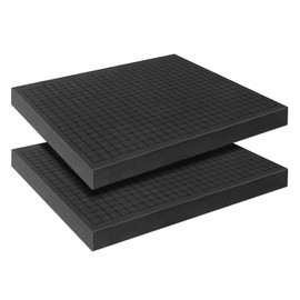 Pick and Pluck Foam Sheets, 2Pcs 16 x 12 x 1.5 Inch Pick Apart Foam Insert for Camera Storage, Crafts, Tool Box, Storage Drawer