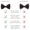Babies Classic Pre-Tied Truffle Bow Tie Formal Solid Tuxedo, by