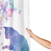 yowecso Cat Shower Curtain Cat wiht Butterfly Bathroom Shower Curtains