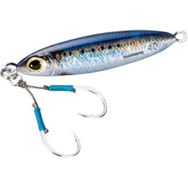 Shimano OCEA Flat Light Offshore Metal Jigs – 40g, 50g, 60g, 80g & 100g (Models JU-S04W, JU-S05W, JU-S06W, JU-S08W & JU-S10W)
