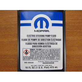 Mopar Chrysler Dodge Jeep Ram One Pint Electric Steering Pump Fluid OEM