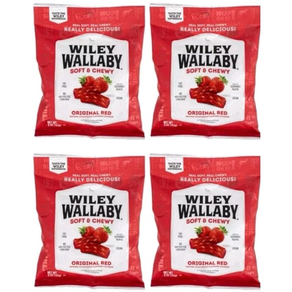 Wiley Wallaby (Lot of 4) Wiley Wallaby Australian Licorice Classic