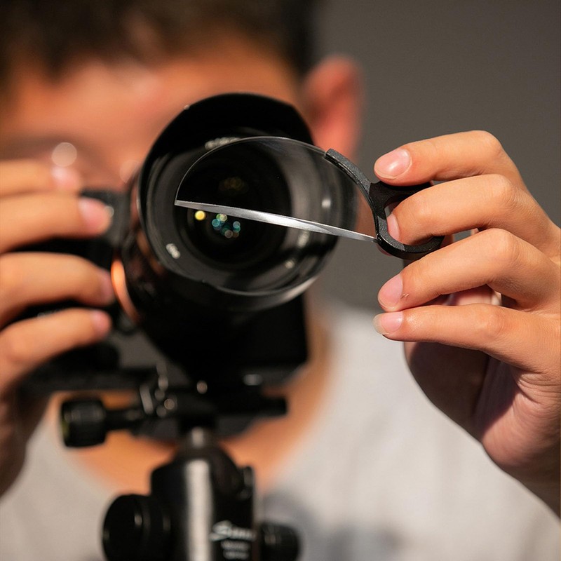 150mm Handheld Split Diopter Filter, Creative Photography Foreground Blur Prism