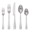 Cambridge 73178445 Classic Silver Satin 20-Piece Everyday Flatware Set, Service