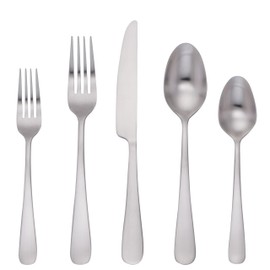 Cambridge 73178445 Classic Silver Satin 20-Piece Everyday Flatware Set, Service For 4