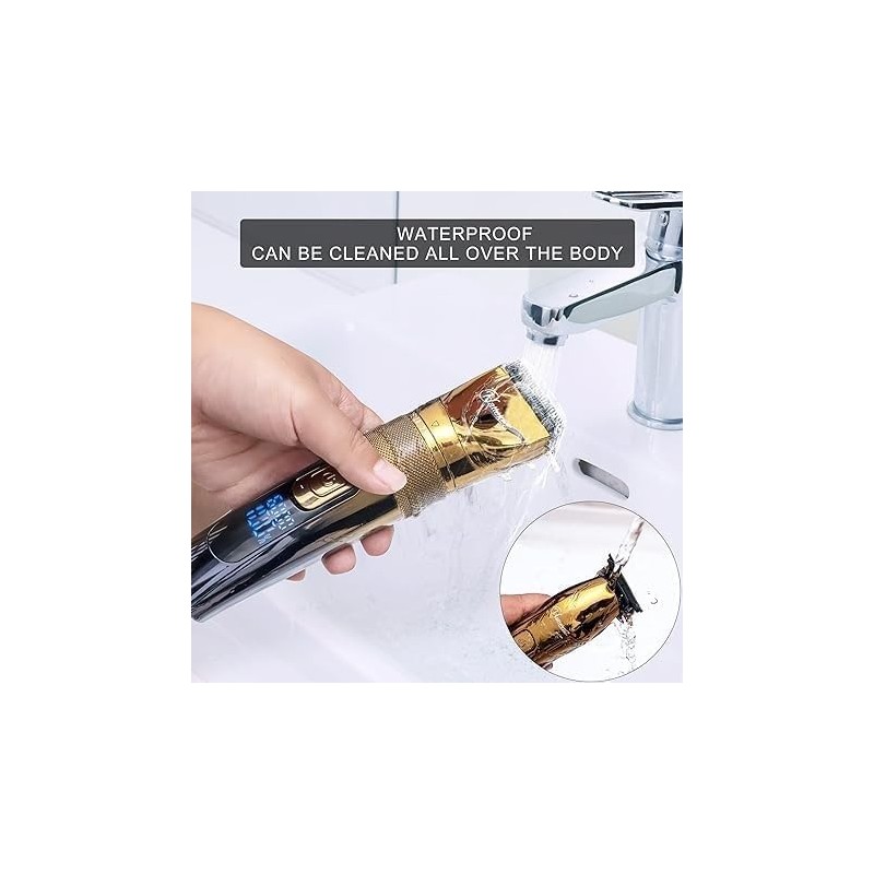 Hatteker Profi Haarschneidemaschine Set Haarschneider Pflegesets Barttrimmer Bartschneider Herren T-förmiger