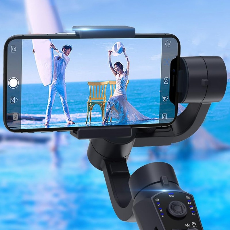Fahgaer F10 3-Axis Handheld Gimbal Smartphone Stabilizer Cellphone Selfie Stick