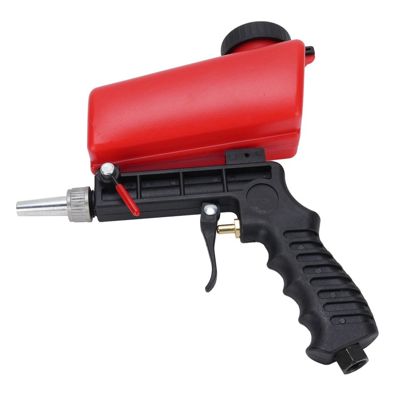 POCREATION Sandblaster Portátil, Kit de Pistola de Compacta de Acero