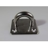 Stainless Steel 316 Square Pad Eye 3/8" 10mm (60mm x