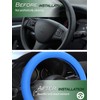LRITER Car Steering Wheel Cover, Non-Slip Silicone Material, Multiple Color