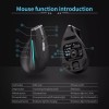 Zelotes Mouse Zelotes F36a 8 Botones Receptor Y Bluetooth