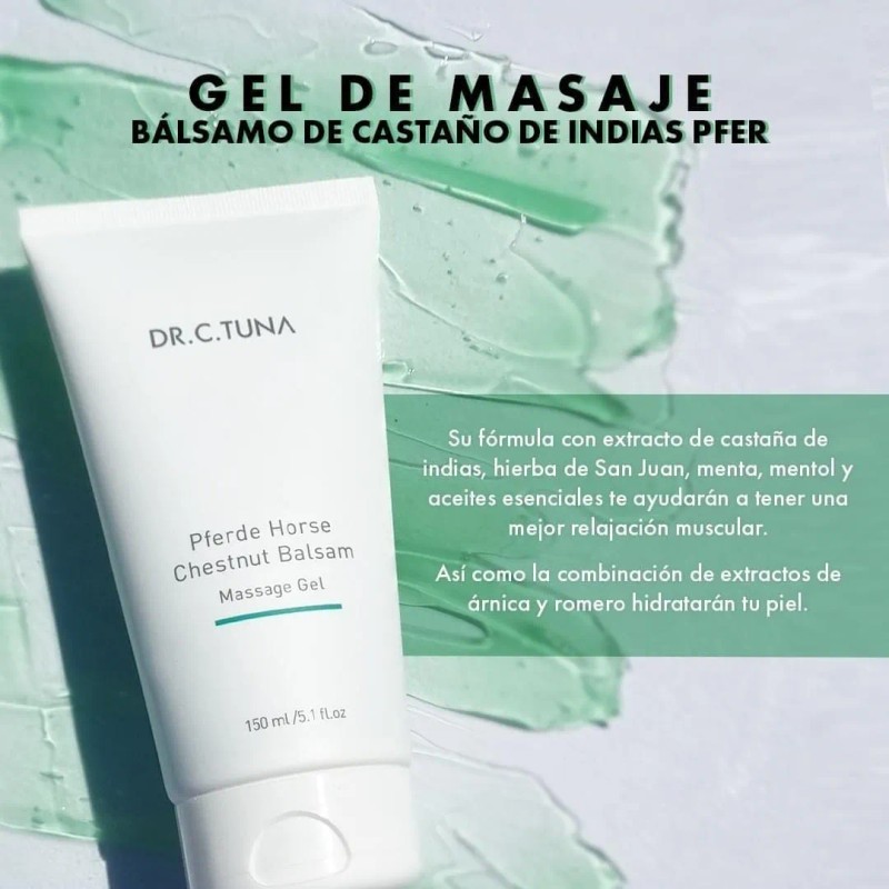 Gel Para Masajes Castaño De Indias Dr C Tuna/ Farmasi