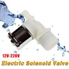Solenoid Water Valve, DC 12V Water Inlet Valve Normally Closed
