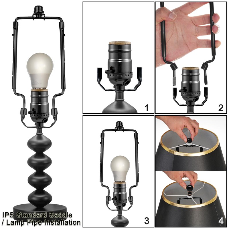 7 8 9 10 inch Lamp Shade Harp Holder,Adjustable Lamp