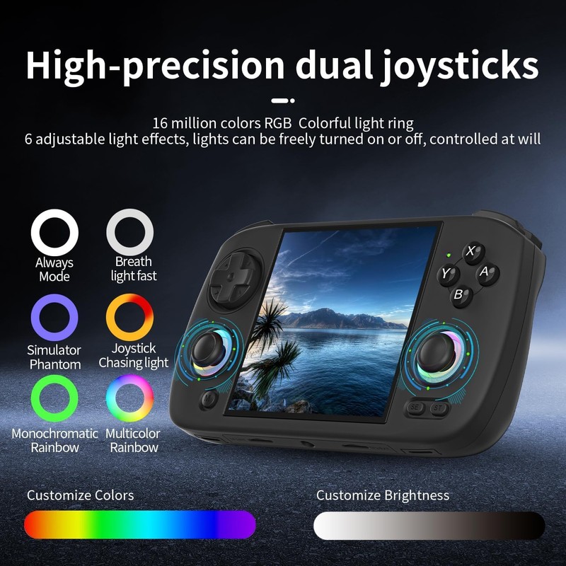 RG CubeXX Retro Handheld Game Console, 4" IPS Screen Portable