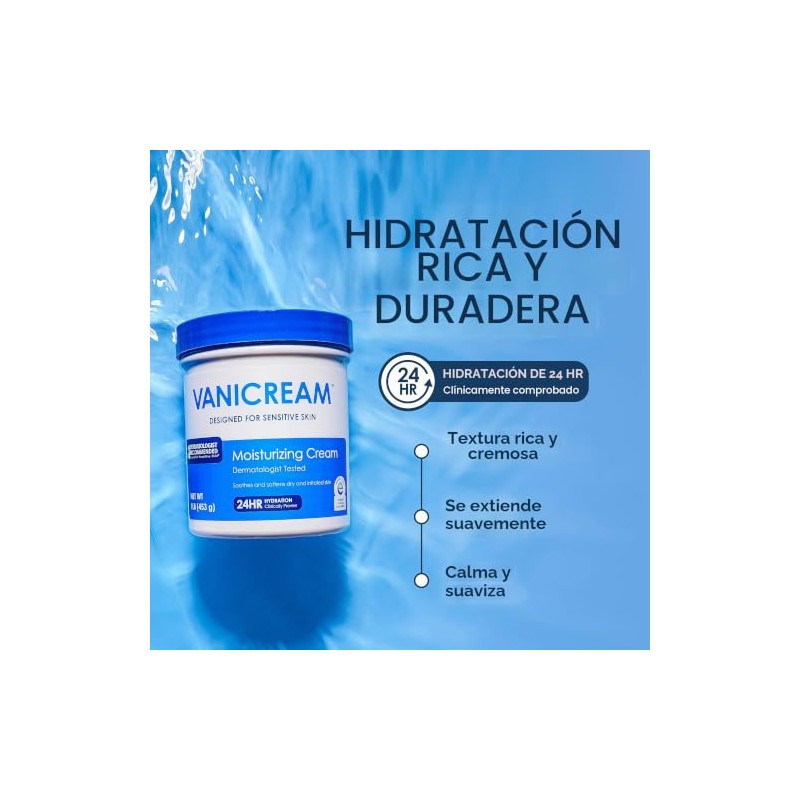 Vanicream Moisturizing Skin Cream 1 Lb