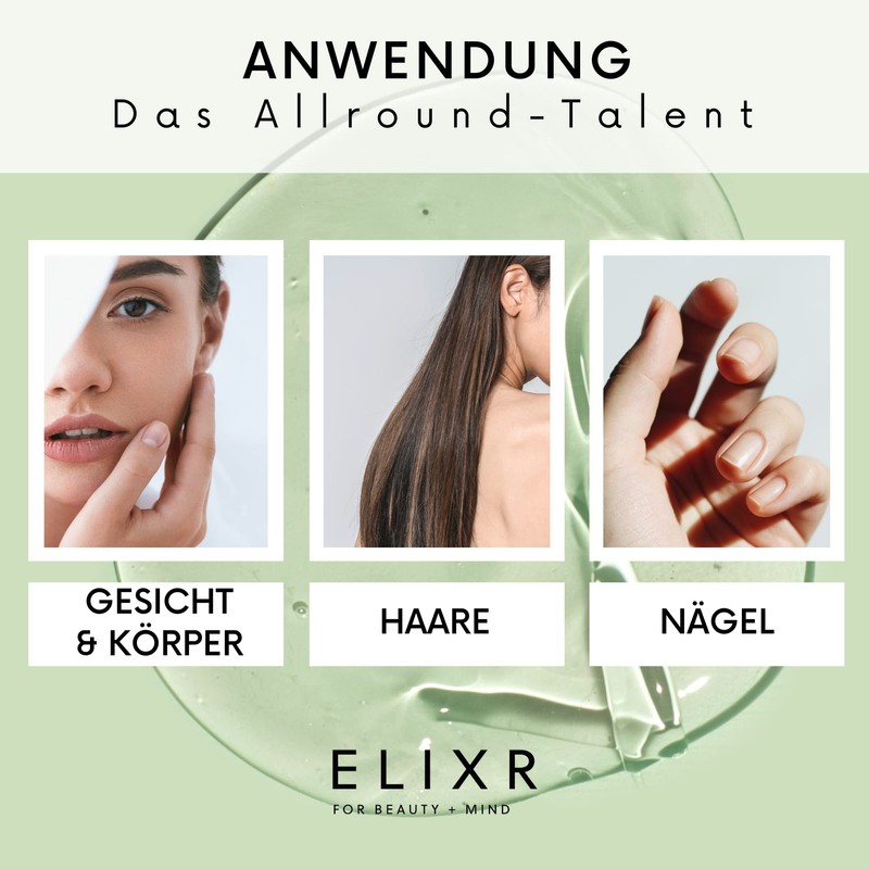 Elixr Organic Aloe Vera Gel I 100% Natural & Pure