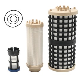 SYOWADA PF9924 Filter Kit Replacement for Detroit Diesel DD13 12.8L DD15 14.8L DD16 15.6L Engines, Replace PF9806, A0000904251, A0000901552, P550954, FK48003, FK48556, K10799, L5091F, 33849, 86849