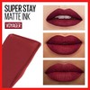Maybelline Labial Liquido Matte Larga Duracion Superstay, Matte Ink 50