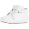 Stride Rite Baby Boys PW-Elliot Crib Shoe, White, 3 Infant
