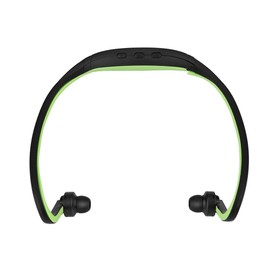 Bluetooth Headset, Sport Wireless Bluetooth 4.1 Neckband Earphone Stereo Headphones Headset w/Mic, TF Card Slot and Hands-free Calls(Green)