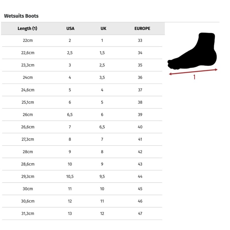 RIP CURL Dawn Patrol 3mm Round Toe Neoprene Wetsuit Boots