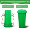 Trash Can Locks for Animals - 2PCS Garbage Can Lid