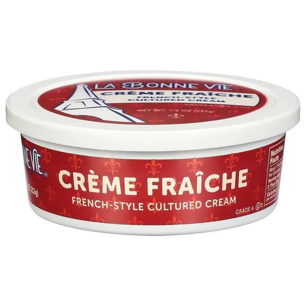 La Bonne Vie Crme Fraiche, 7.5 oz, 12 Pack