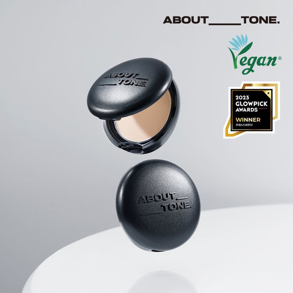 About Tone [2 pieces] About Tone Powder Pact (Blur/Air Fit/Glow/Sebum Cut), AT.01 Pair (Blur Pact) AT.01 Pair (Blur Pact)_AT. Sebum Cut Powder Pact AT. Sebum Cut Powder fact
