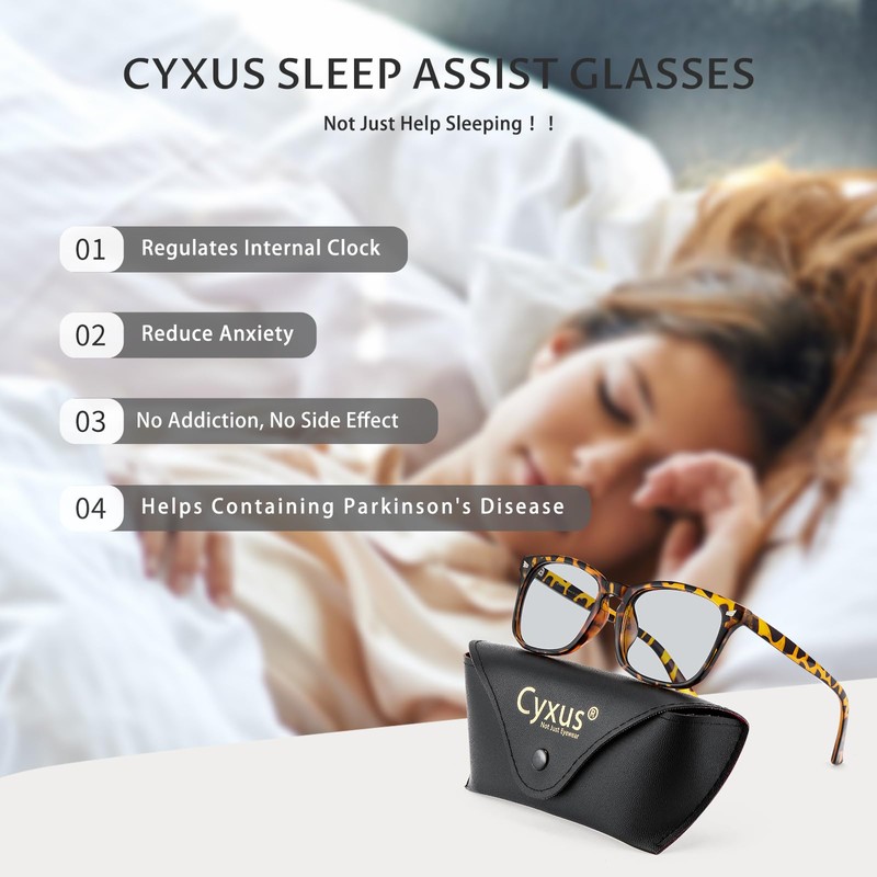 Cyxus Magic Glasses, Blue Light Reduction, Wellington Shaped, UV Protection,