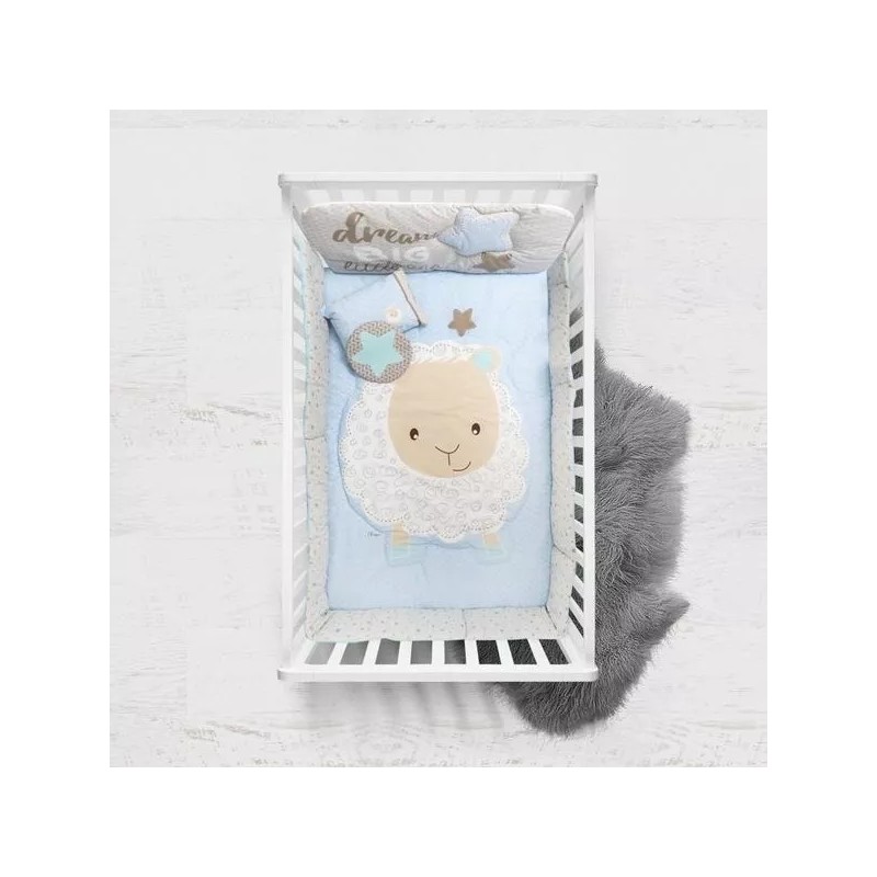 Chiqui Mundo Set De Edredón Cama Cuna Corral Modelo Baby