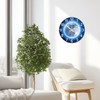 Constantplanet Blue Glow in The Dark Wall Clock for Kids