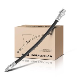 Frankberg 1x Brake Hose Brake Hydraulic Hose Rear Axle Left Right Compatible with 1 Series E81 E87 F20 F21 1.5L-3.0L 2004-2022 3 Series E90 F30 F80 1.5L-3.0L 2004-2018 Replace# 34306768851