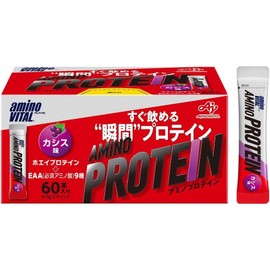 60 BCAA EAA Ajinomoto Amino Vital Powder Amino Protein Cassis Flavor Dog Figurine, 4.5g / 60 BCAA EAA 아지노모토 아미노 바이탈 분말 아미노 단백질 카시스 맛 개 입상, 4.5g