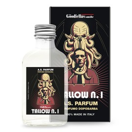 The Goodfellas' smile, TALLOW N.1 (Floral & Wood) Aftershave Lotion, Refreshes & Tones, 100ml, Made In Italy